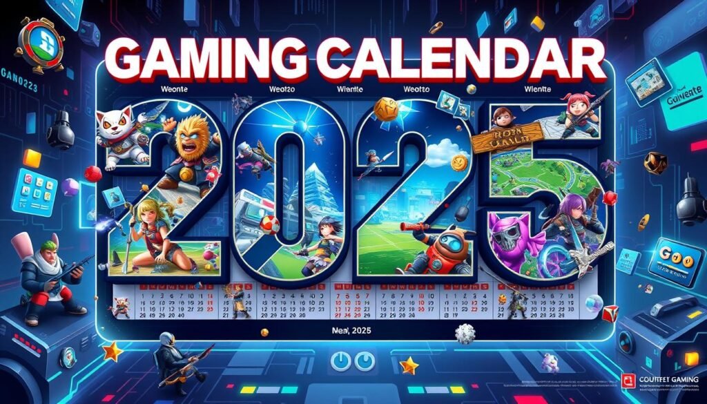 2025 gaming calendar