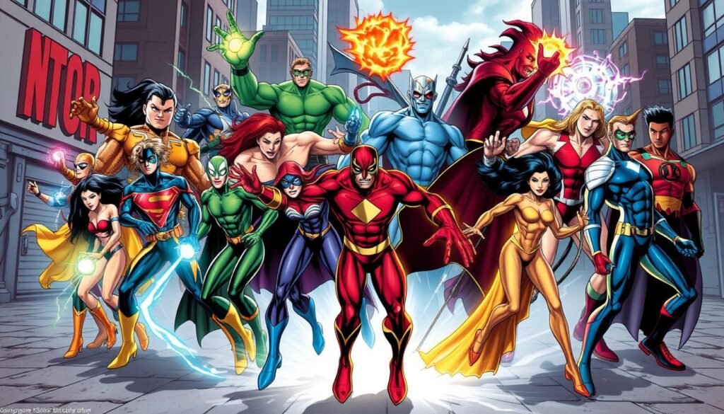 marvel entertainment superhero roster